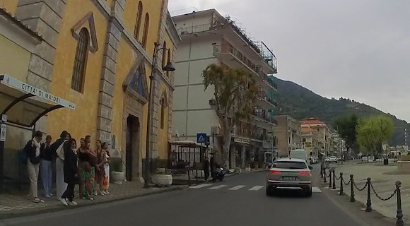 Amalfi Coast Transport: Ferry service suspended, road congestion causes delays for tourists and students